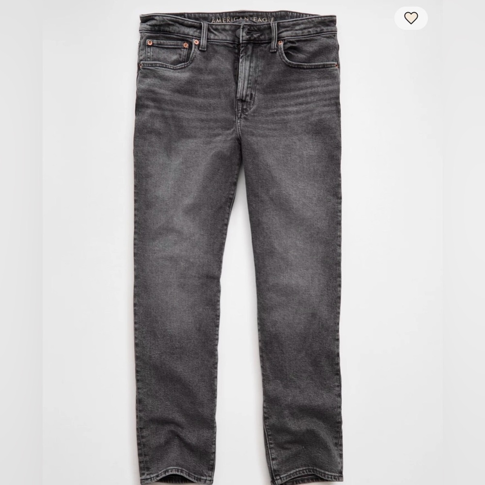 American Eagle Men’s Grey Dark Wash Jean 32x30